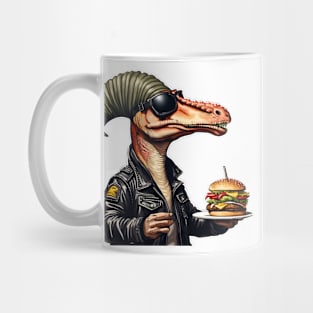 Burgersaurus Dinosaur Mug